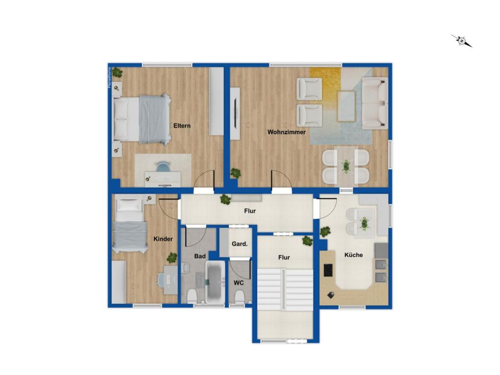 Grundriss 1. Obergeschoss