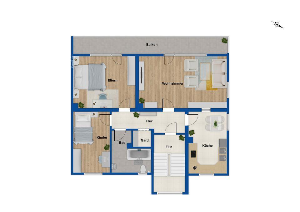 Grundriss 2. Obergeschoss