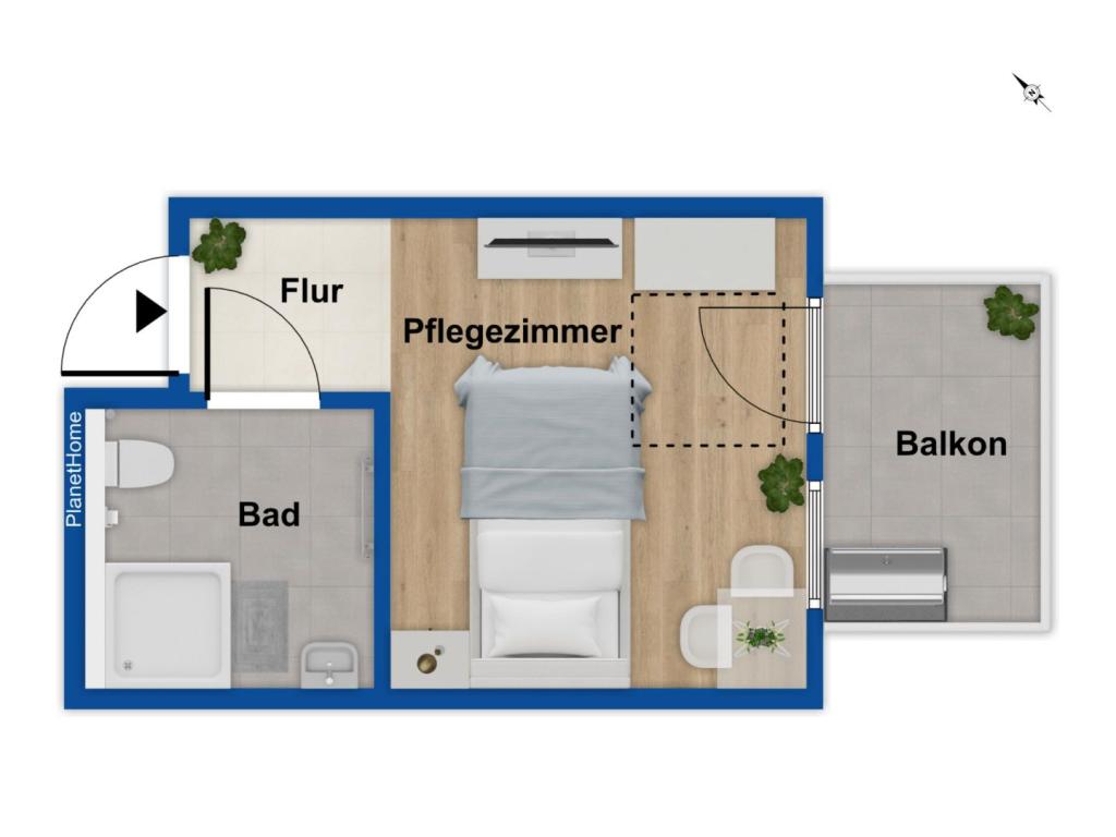 Grundriss Erdgeschoss
