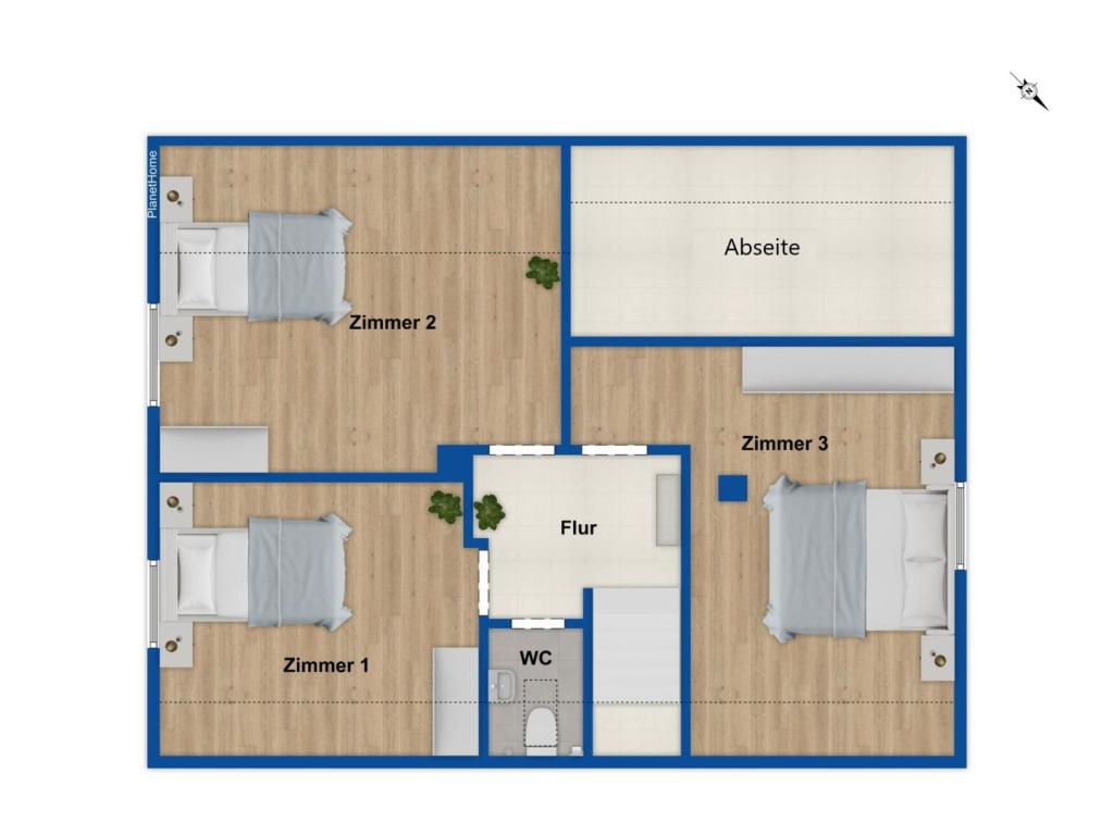 Grundriss Dachgeschoss