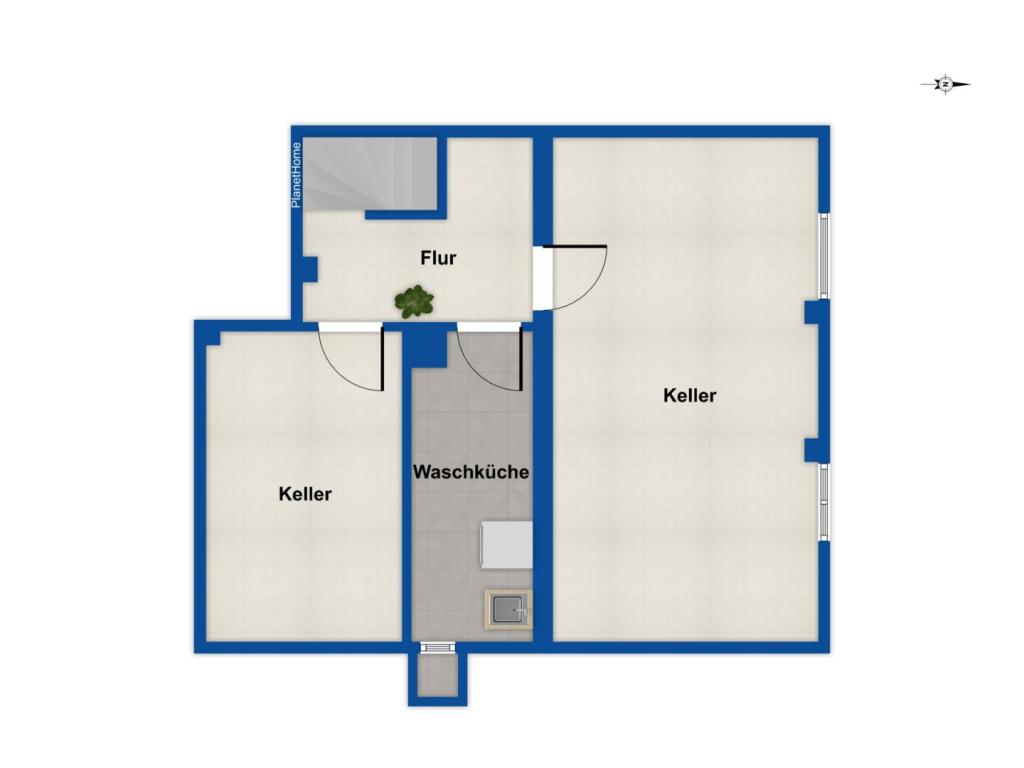 Grundriss Kellergeschoss