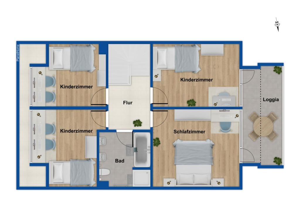 Grundriss Dachgeschoss