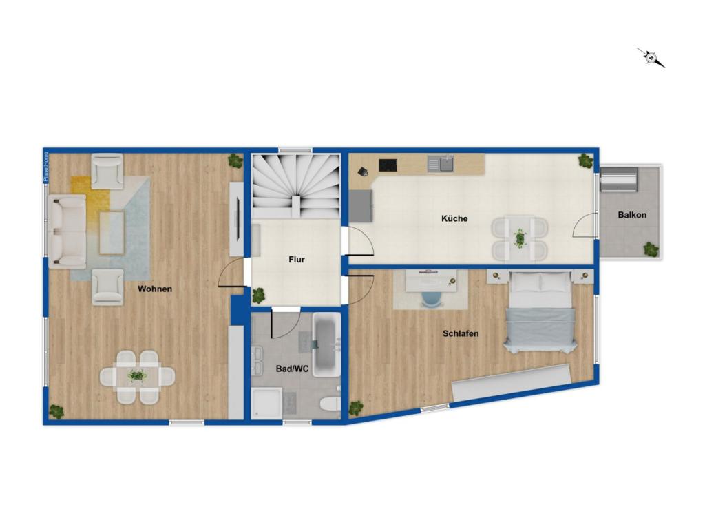 Grundriss Erdgeschoss