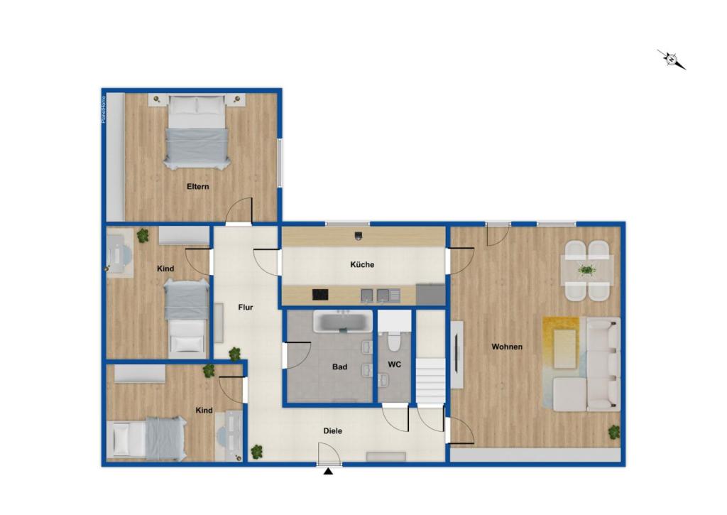 Grundriss Obergeschoss