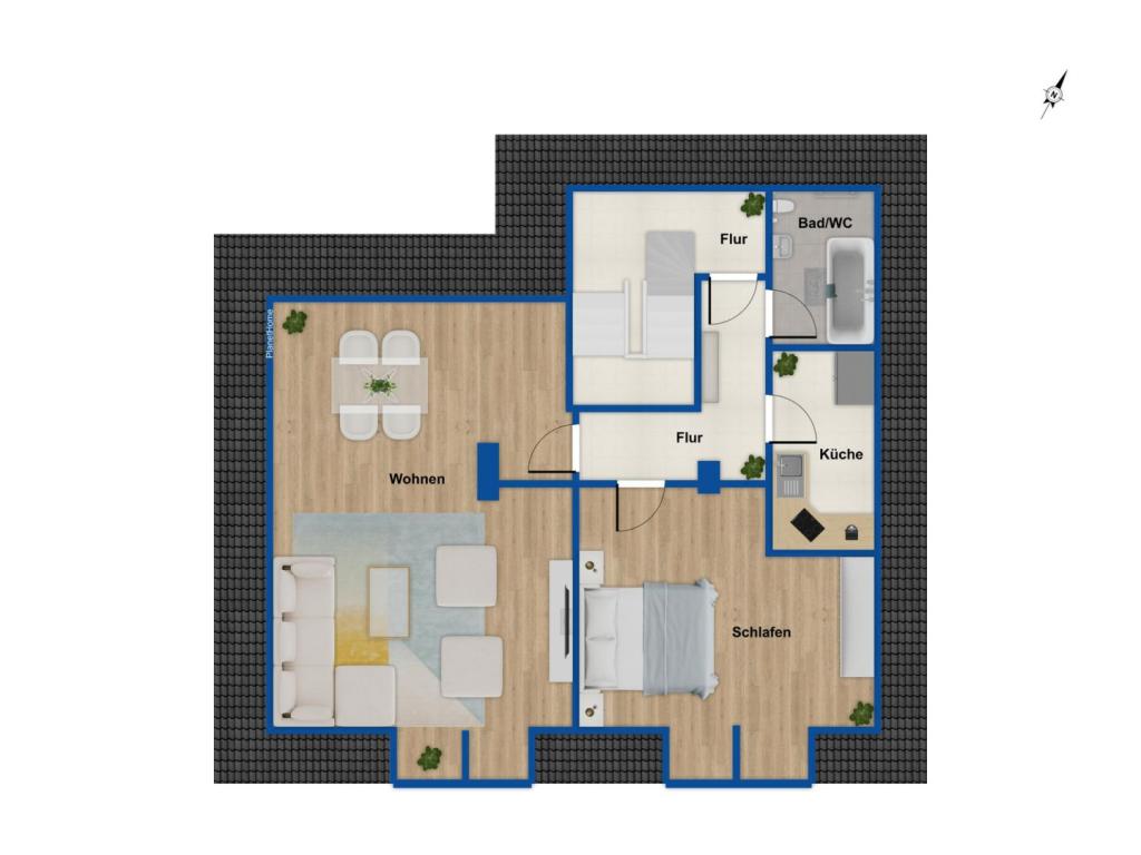 Grundriss Dachgeschoss