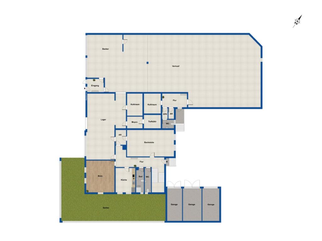 Grundriss Gewerbe