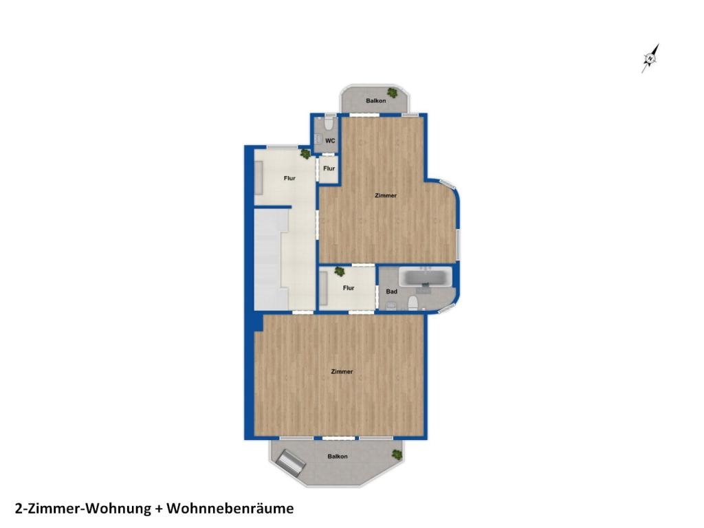 Grundriss 3. Etage