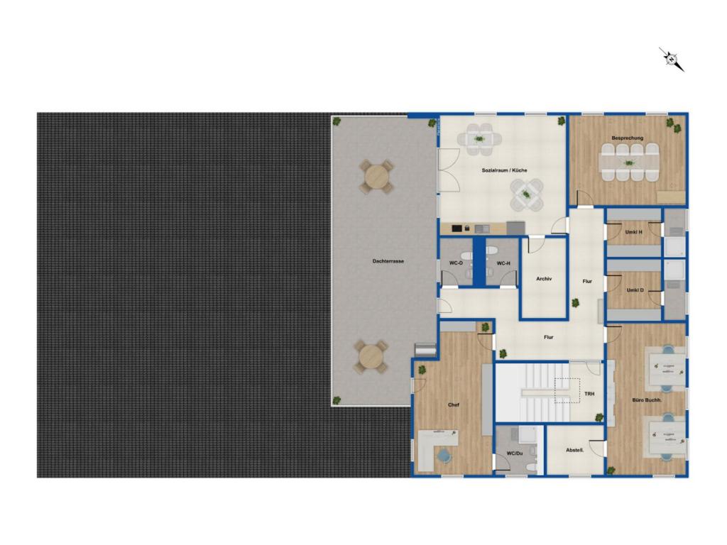 Grundriss Dachgeschoss