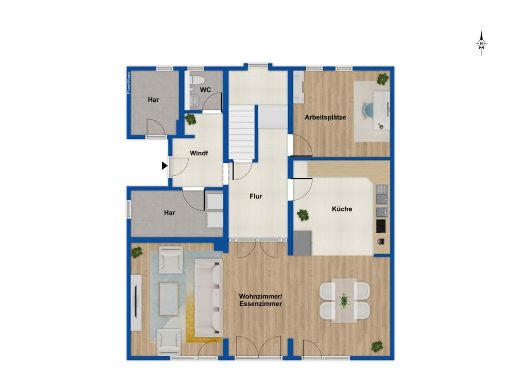 Grundriss Erdgeschoss