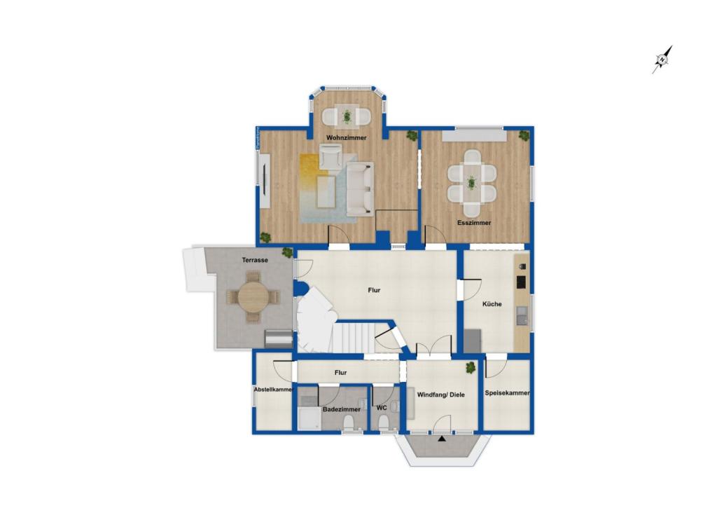 Grundriss Erdgeschoss