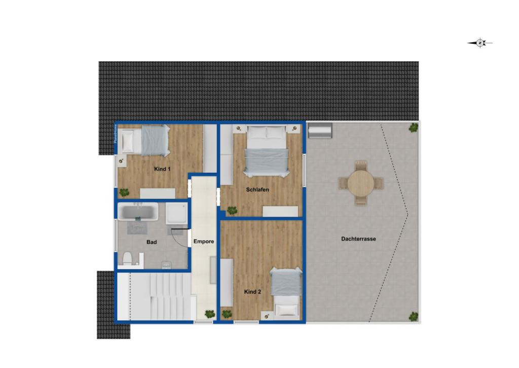 Grundriss Dachgeschoss