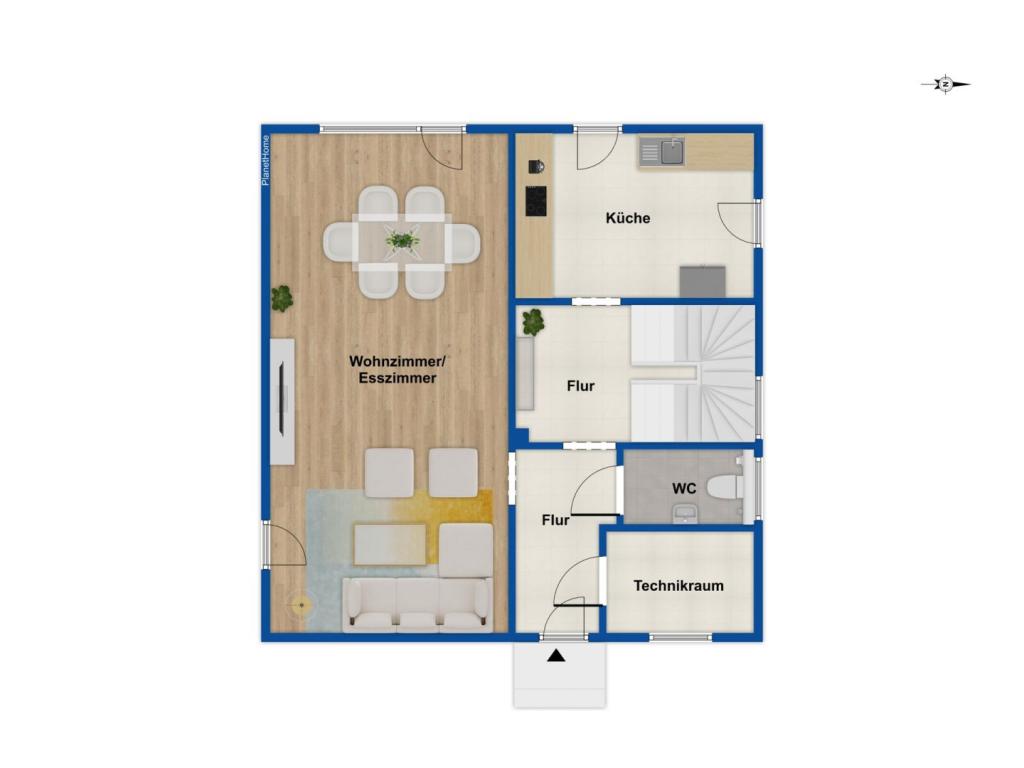 Grundriss Erdgeschoss