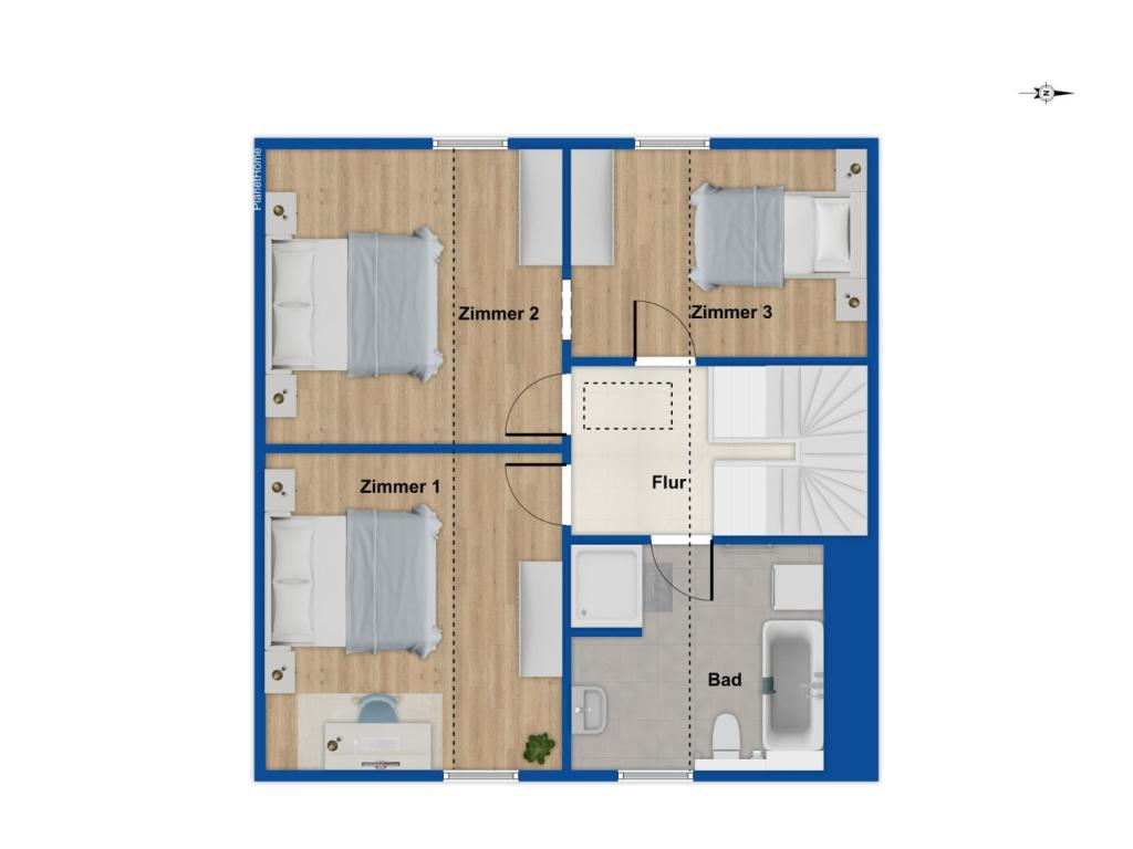 Grundriss Obergeschoss