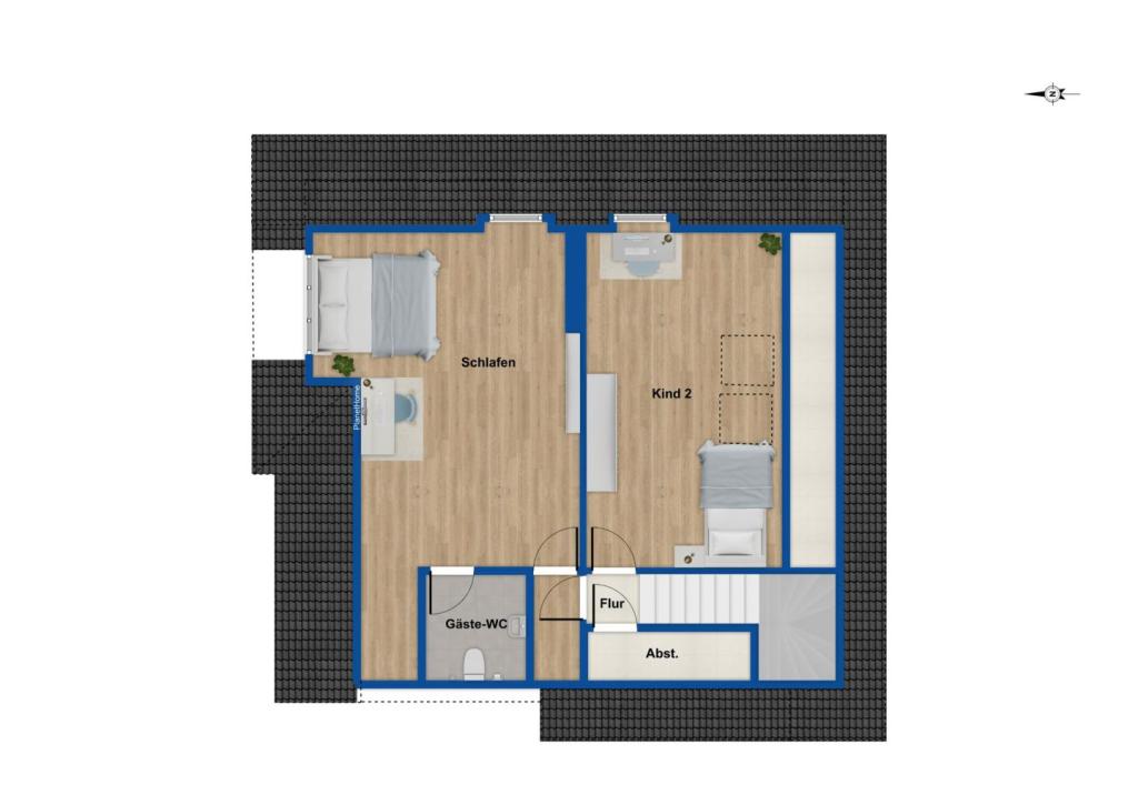 Grundriss - Dachgeschoss