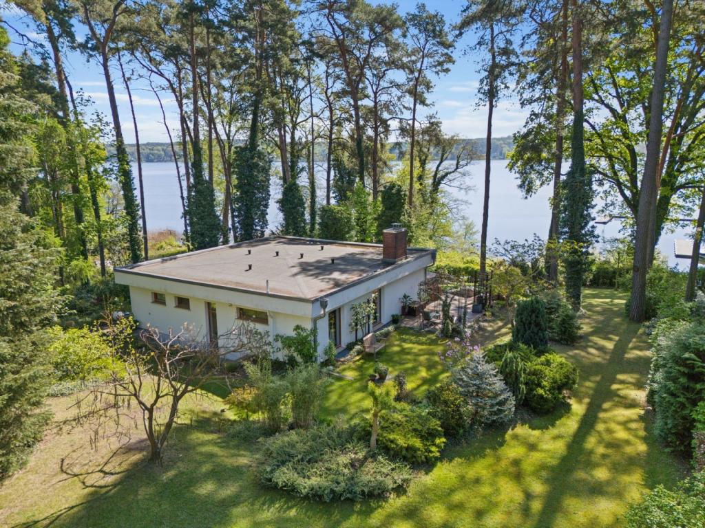 Drohnenaufnahme Bungalow