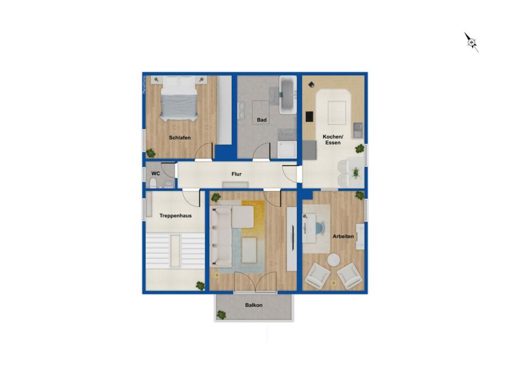 Grundriss Dachgeschoss