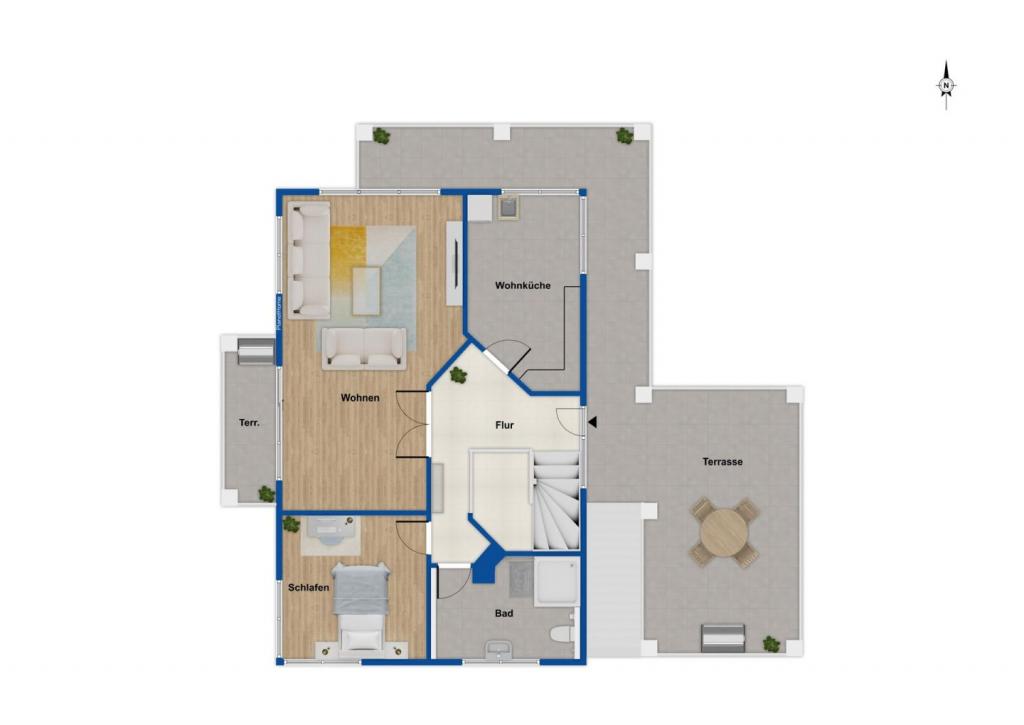 Grundriss Obergeschoss