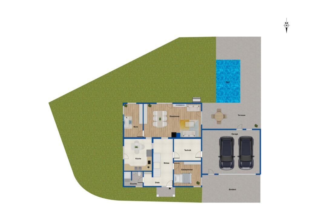 Grundriss Erdgeschoss