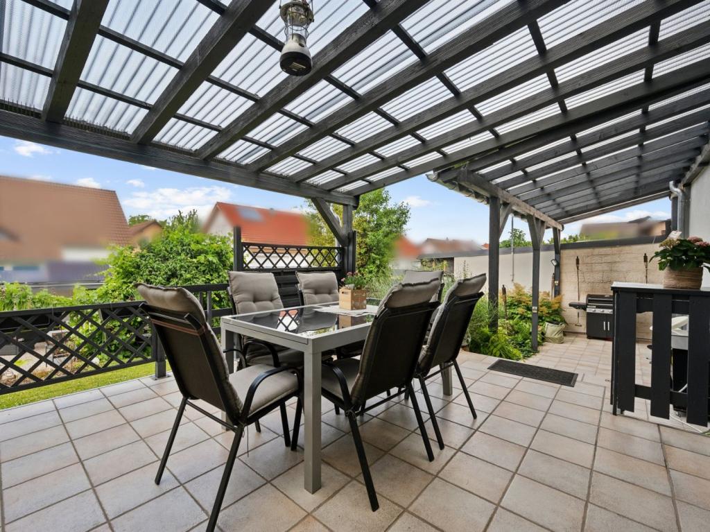 Überdachte Terrasse