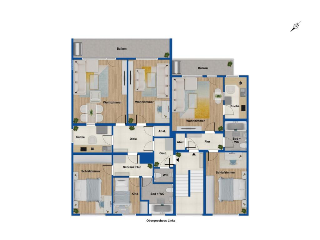 Grundriss Dachgeschoss