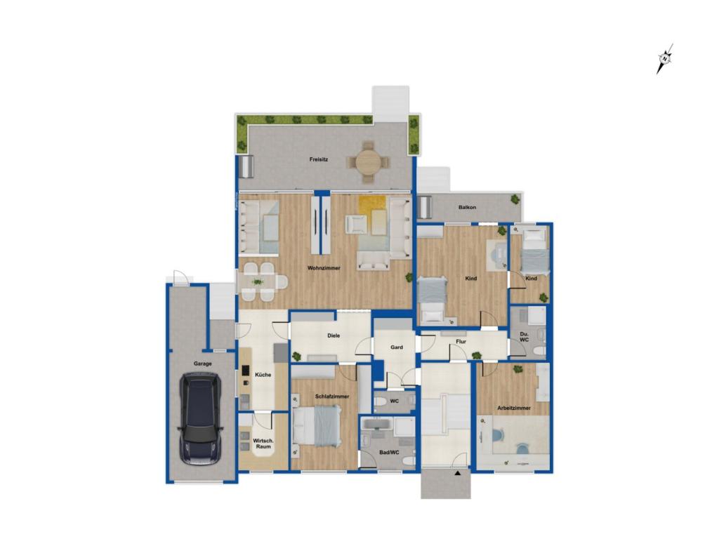 Grundriss Erdgeschoss 