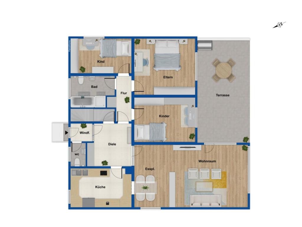 Grundriss Erdgeschoss