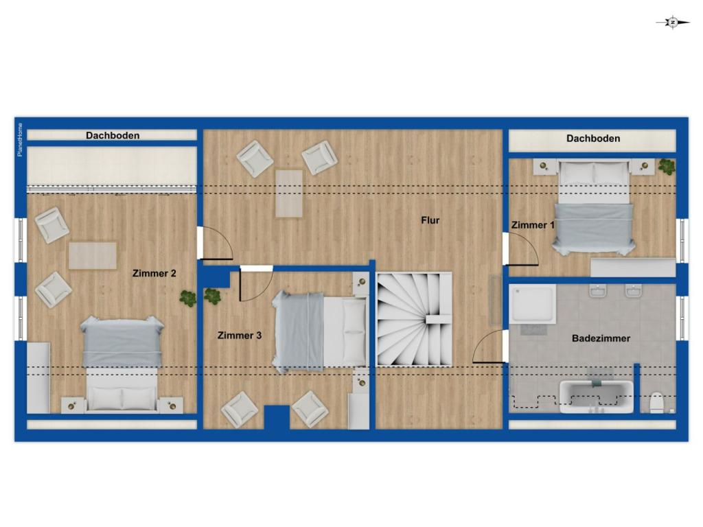 Grundriss Dachgeschoss