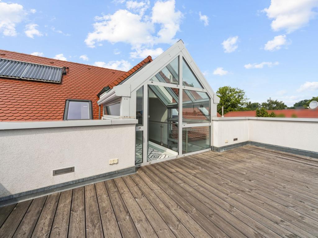 Terrassen Zugang