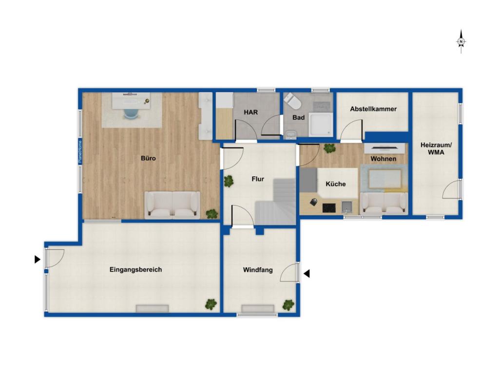 Grundriss Erdgeschoss