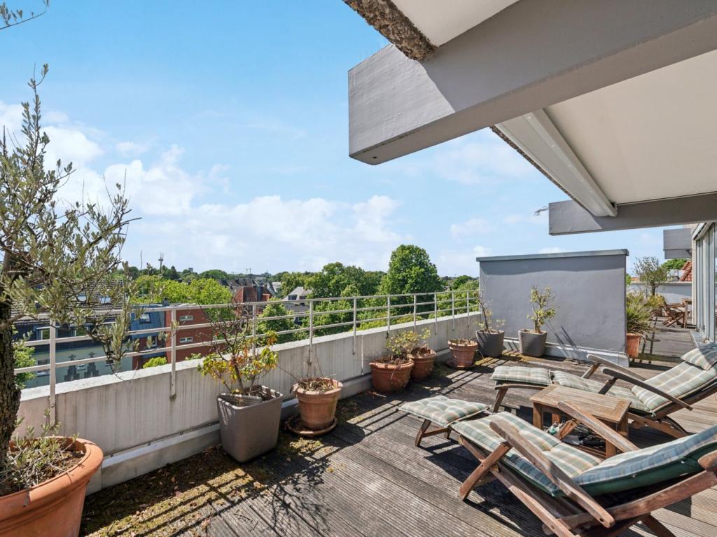 Dachterrasse mit Ausblick