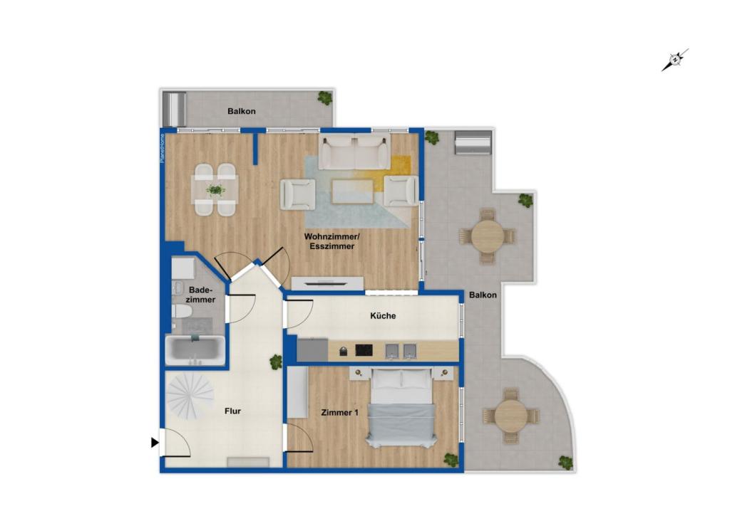 Grundriss - 3.Obergeschoss