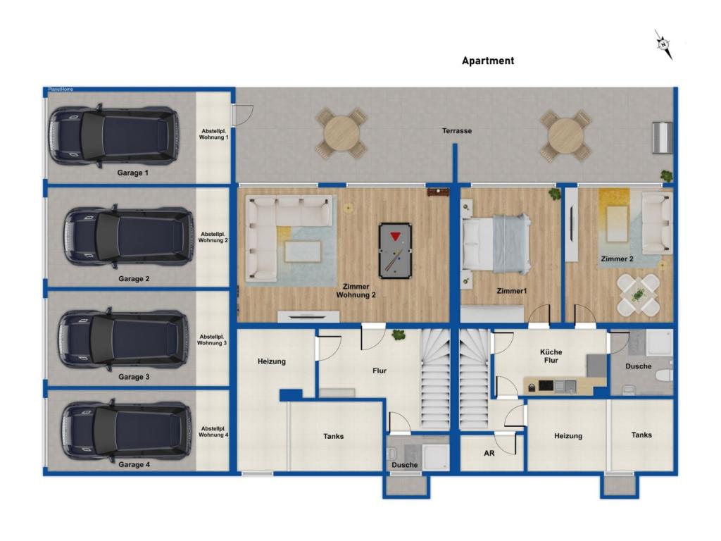 Grundriss Untergeschoss