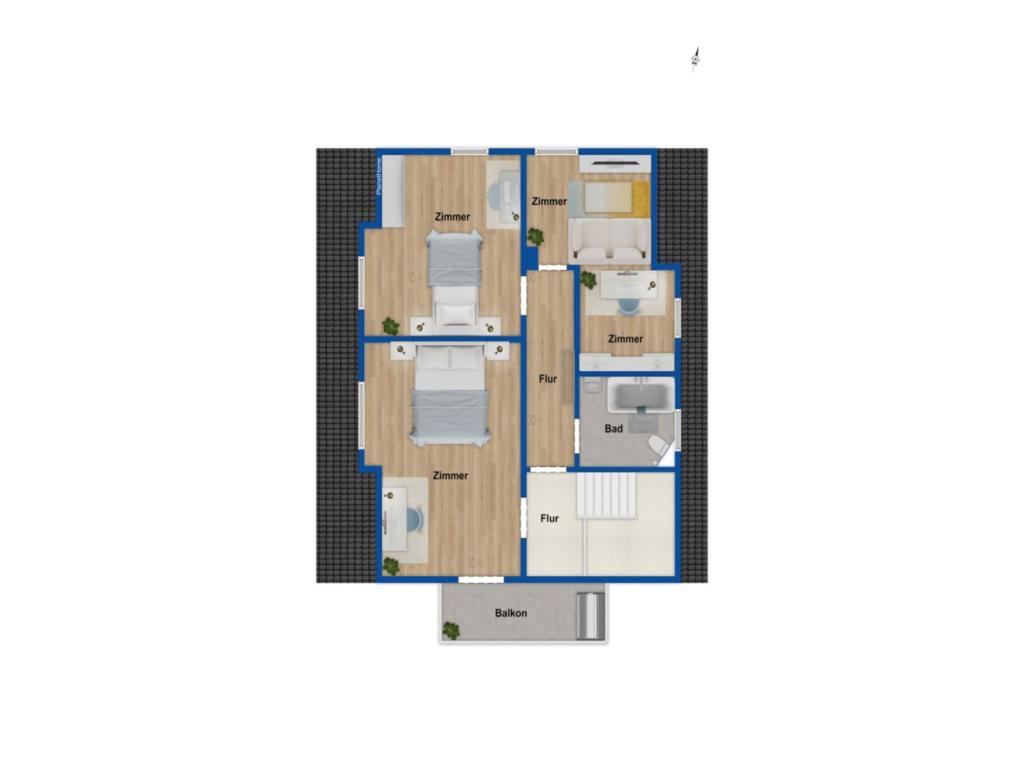Grundriss Dachgeschoss