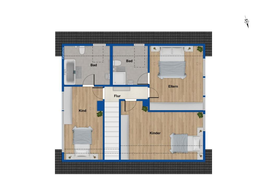 Grundriss Dachgeschoss