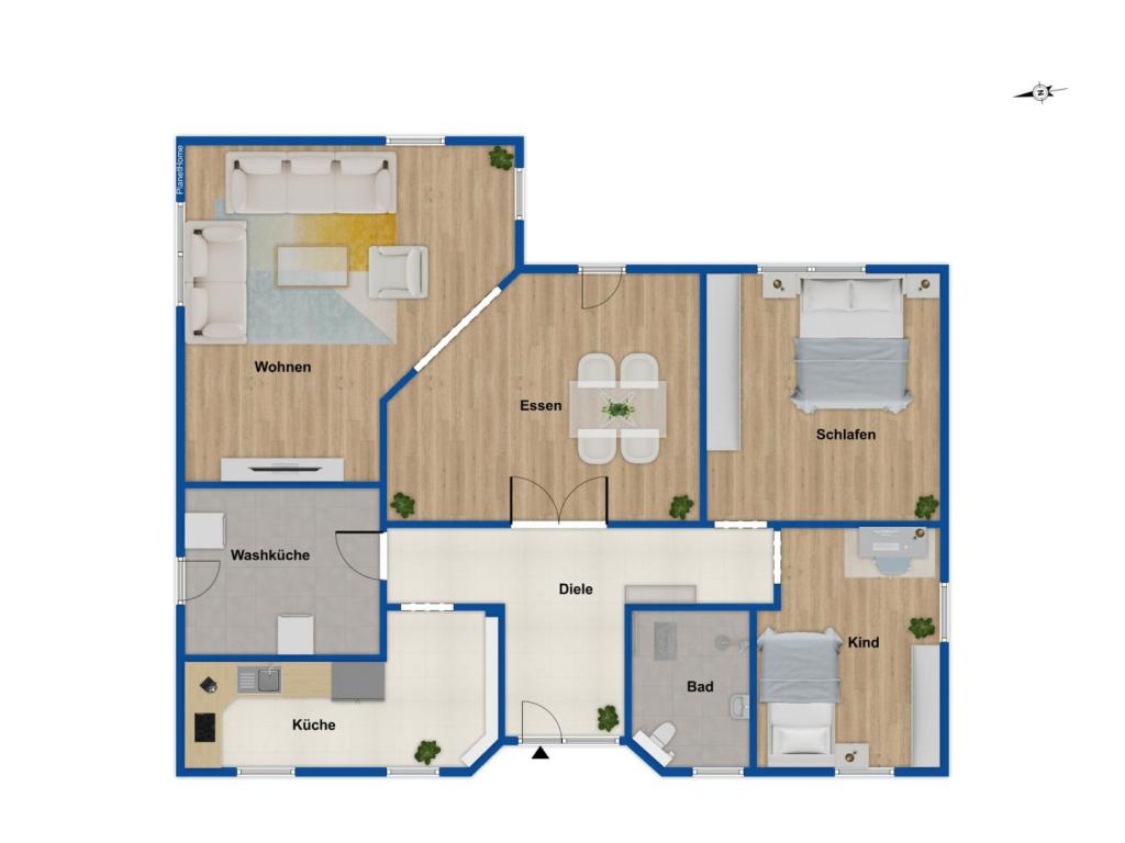 Grundriss Erdgeschoss