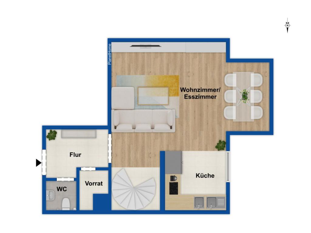 Grundriss Erdgeschoss