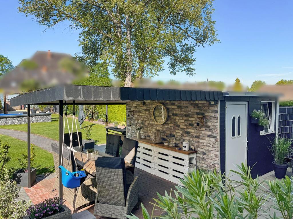 Überdachte Terrasse