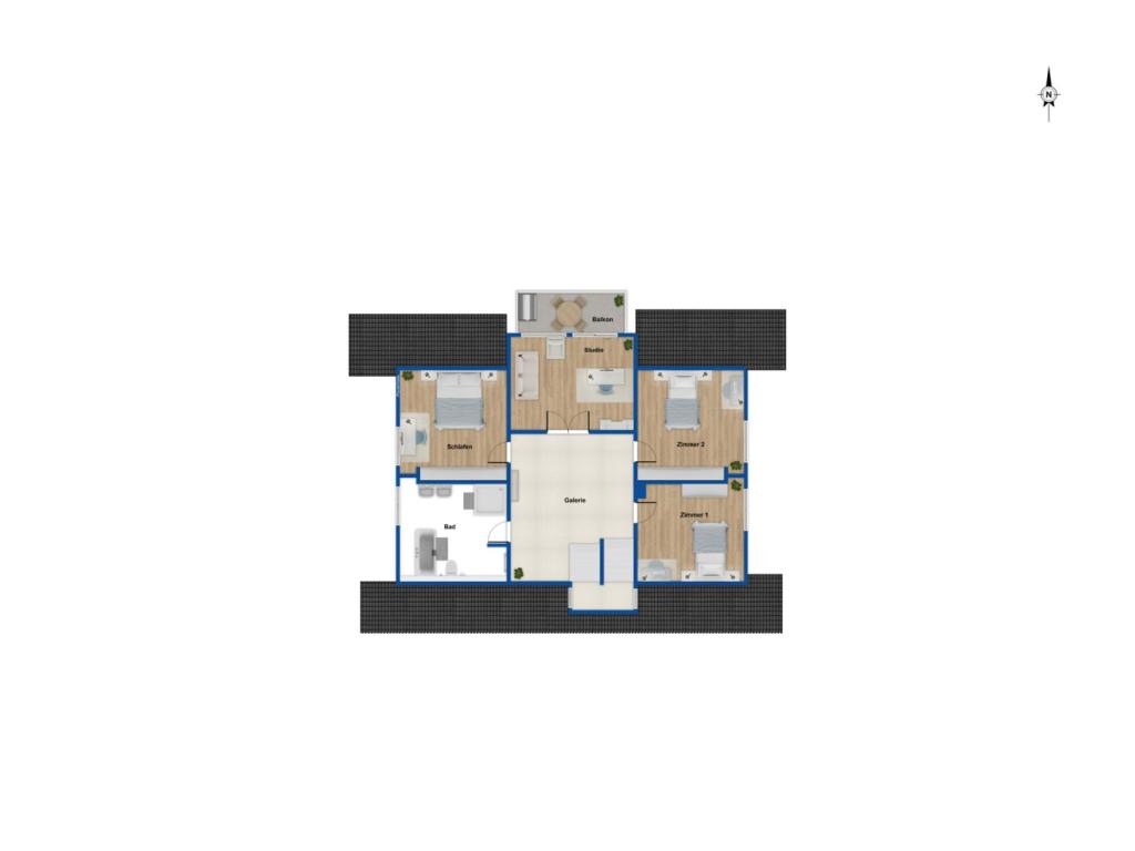 Grundriss Dachgeschoss