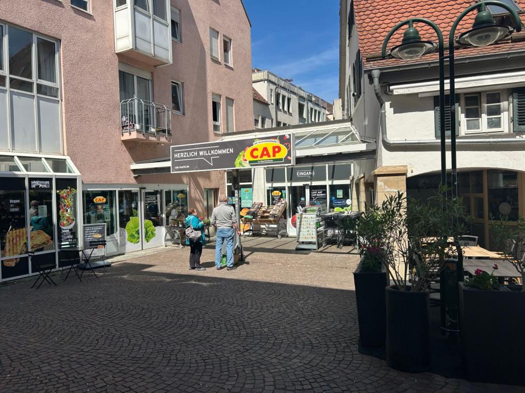 Einkaufen um die Ecke