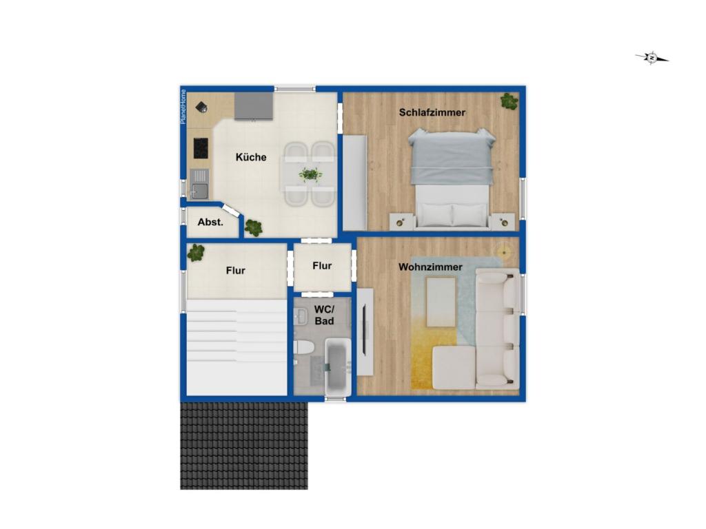 Grundriss Obergeschoss