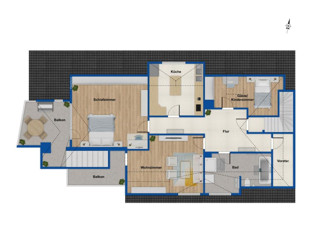 Grundriss Dachgeschoss