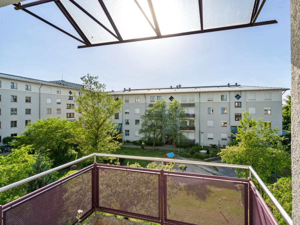 Ausblick vom Balkon