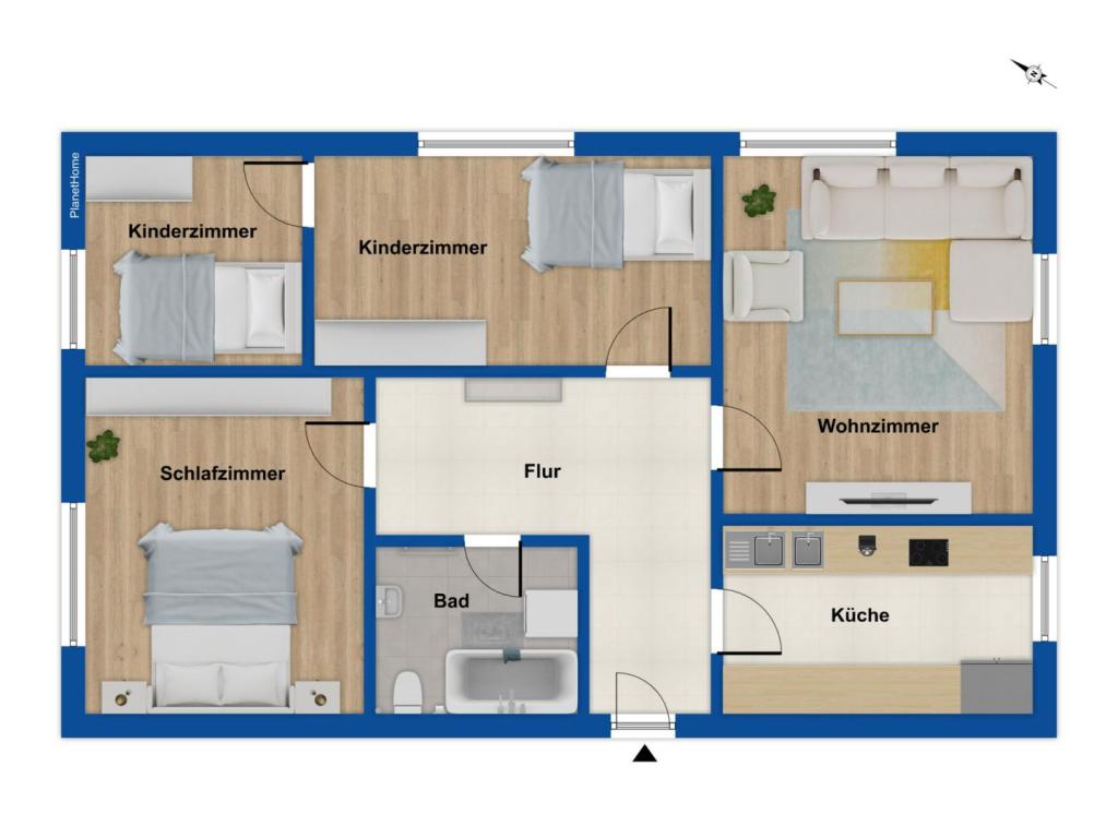 Grundriss EG rechts