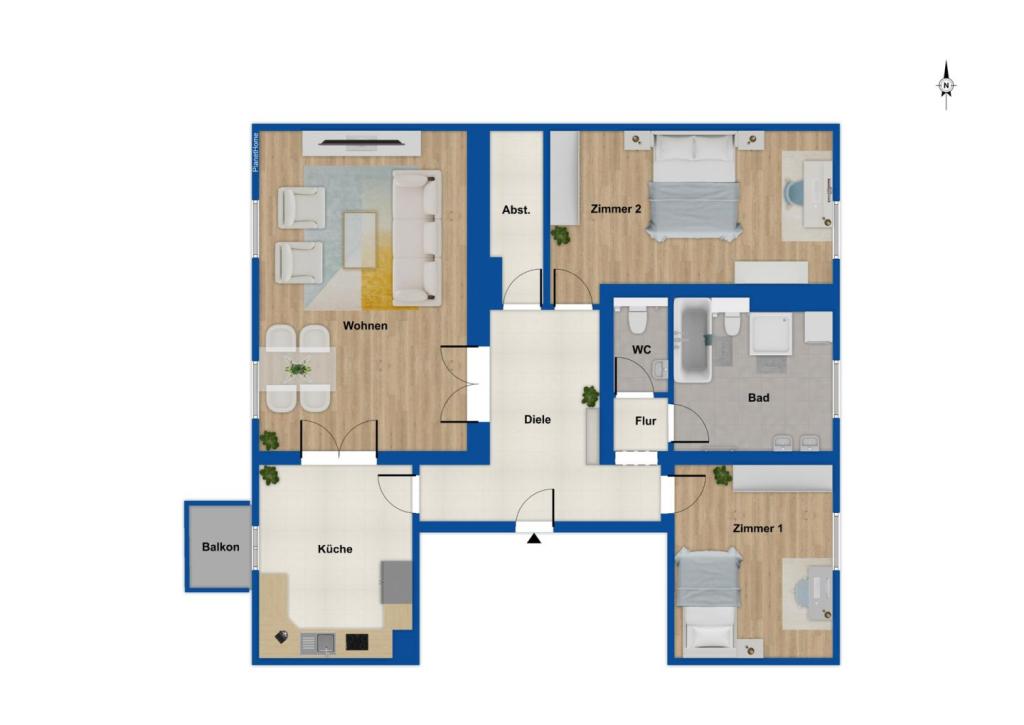 Grundriss - 2.Obergeschoss