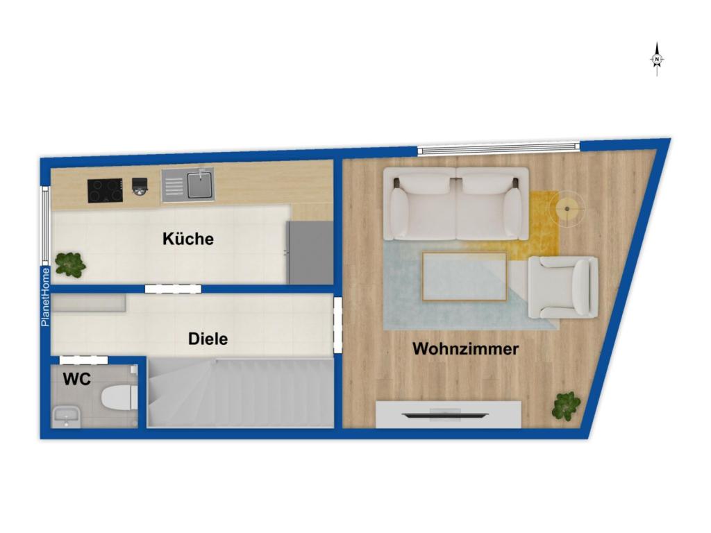 Grundriss Erdgeschoss