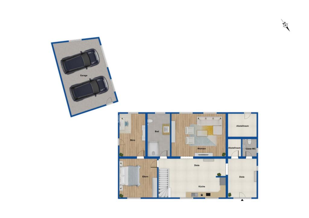 Grundriss Erdgeschoss