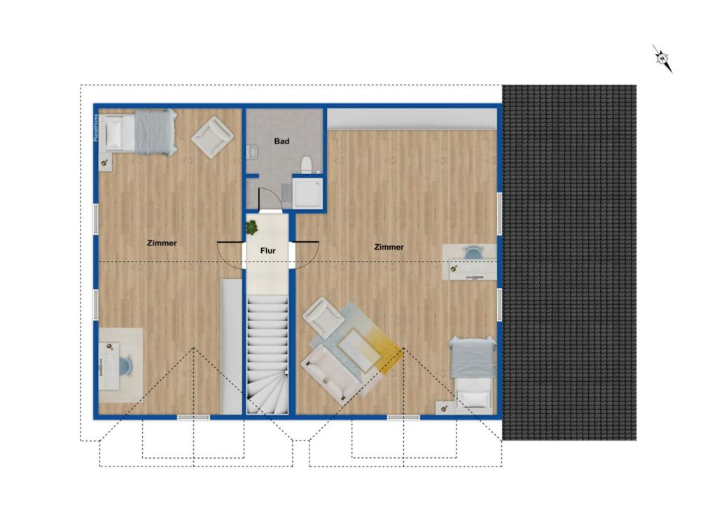 Grundriss Obergeschoss 