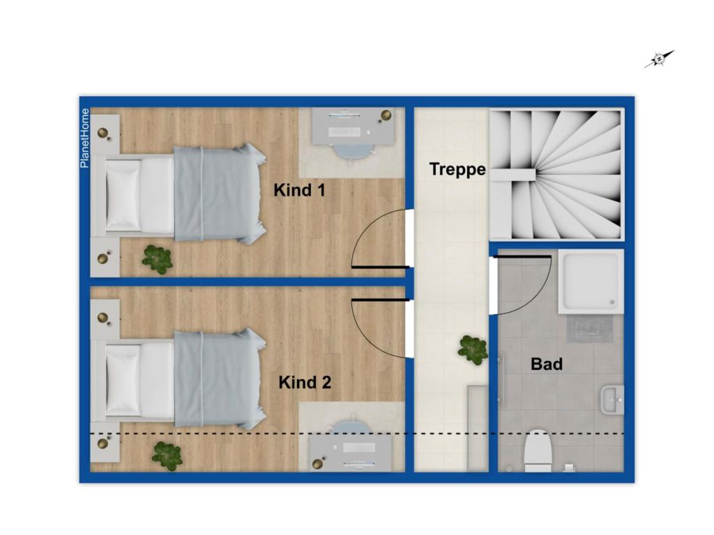 Grundriss Obergeschoss