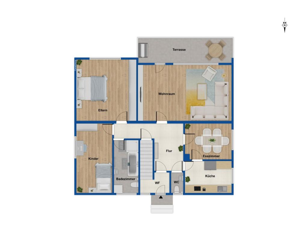 Grundriss Erdgeschoss