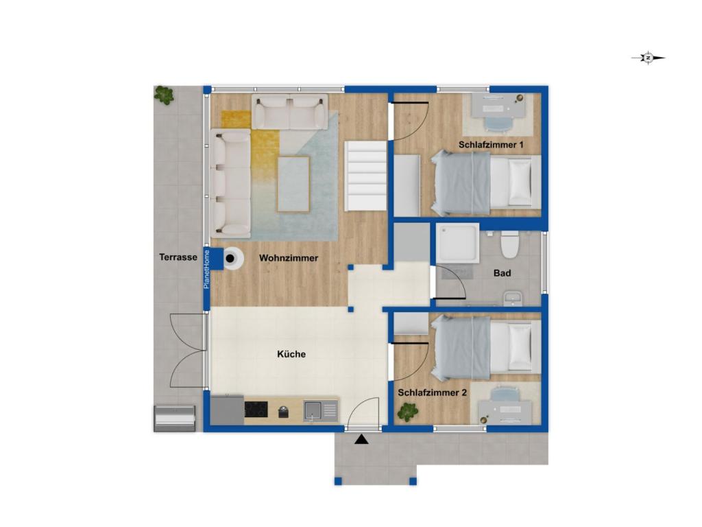 Grundriss Erdgeschoss